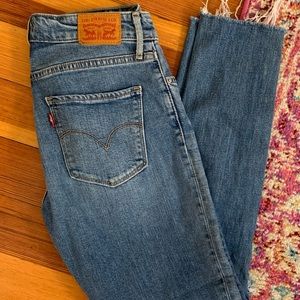 Levi’s 721 high waisted skinny jeans